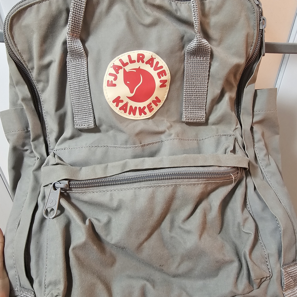 Kånken Gray Backpack - Picture 3 of 11